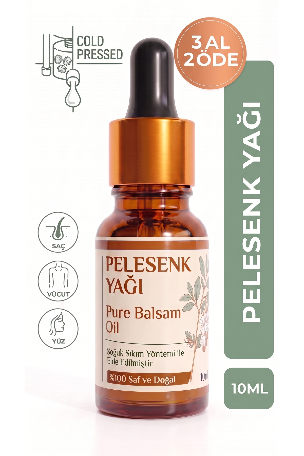 aktarloji Pelesenk Yağı 10 ml / %100 Saf Ve Doğal / Copaiba Oil — A1-Pelesenk-yag-10