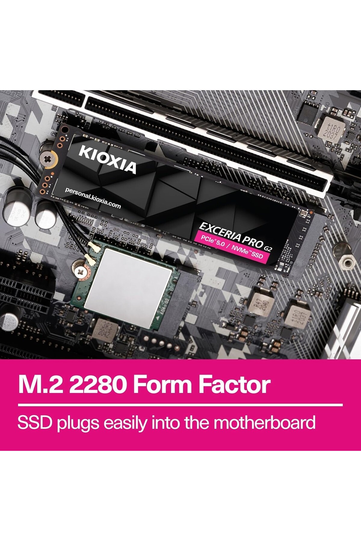 Kioxia Exceria Pro 1TB G2 PCI-Express 5.0 M.2 SSD LVE10Z1T02G8
