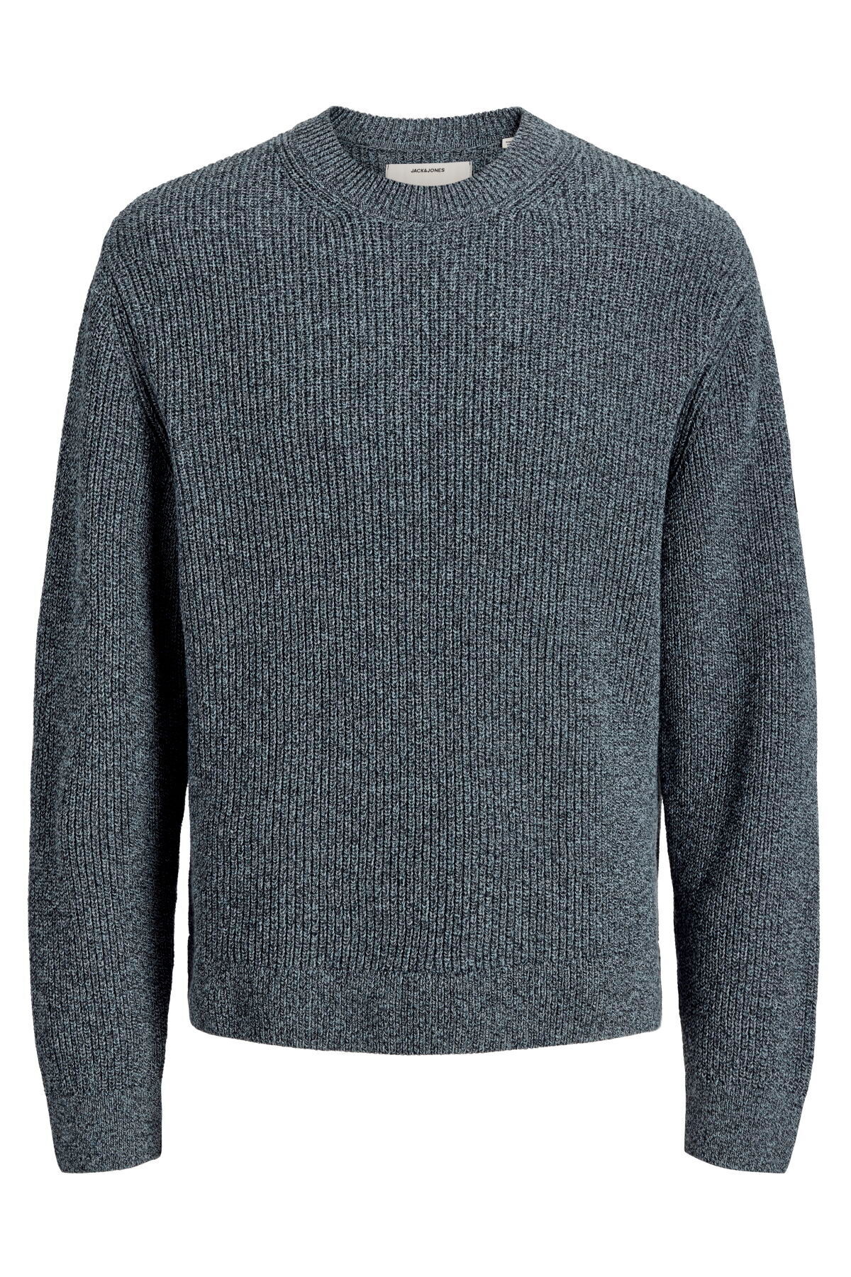 ژاکت بافتنی یقه گرد سایز بزرگ - فیوژن جک اند جونز بافت بزرگ سایز Jack & Jones