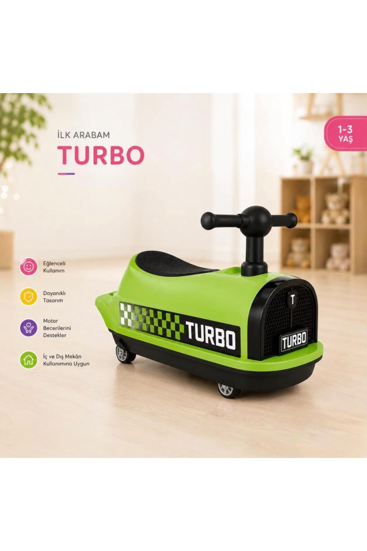 Tıfıl Toys İlk Arabam Turbo Bin Git - Müzikli ve Işıklı Gelişim