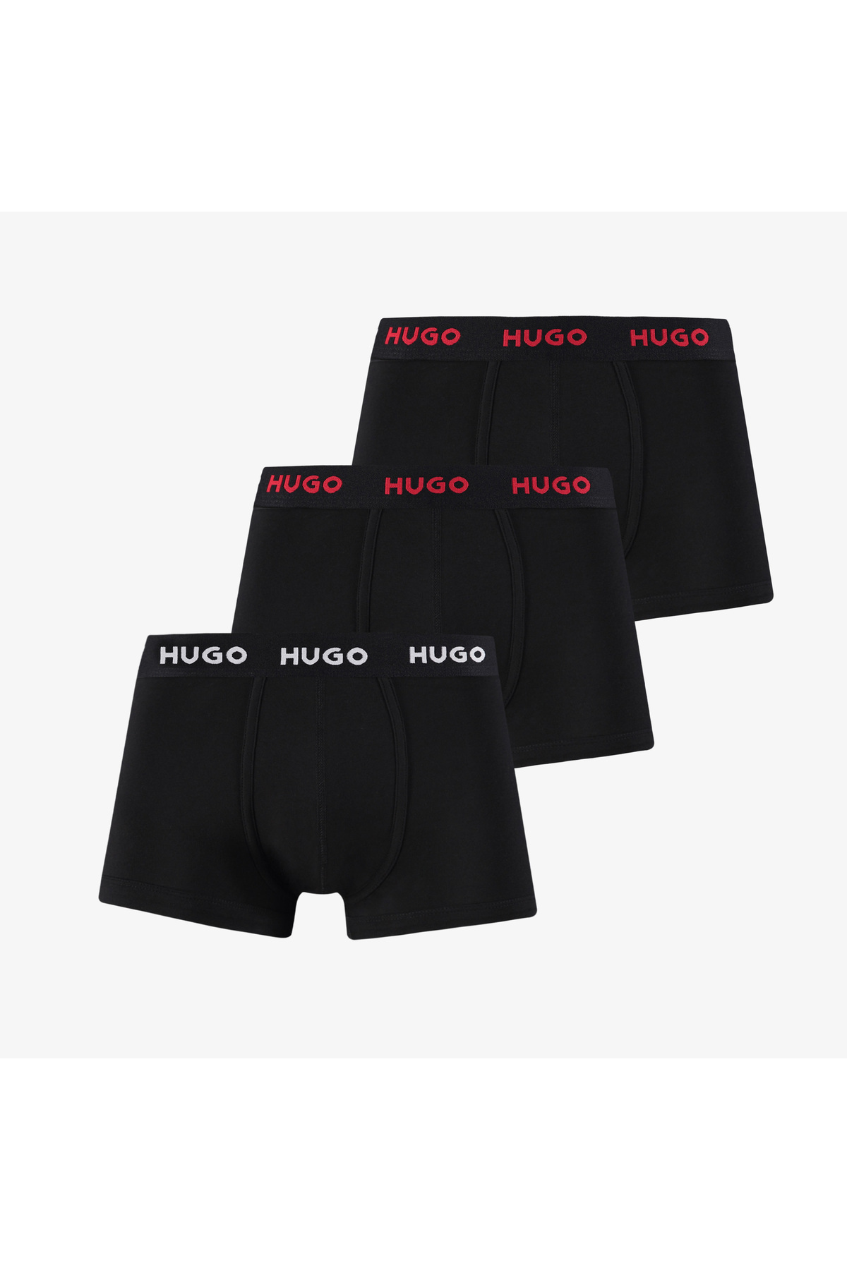 HUGO 3'lü Trunk Erkek Siyah Boxer