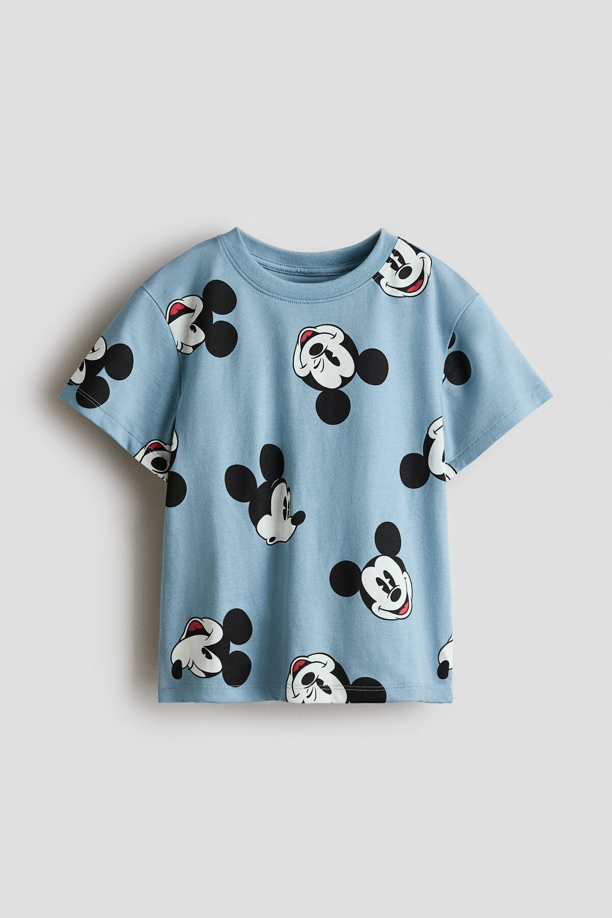 تی‌شرت نخی با طرح چاپی اچ اند ام تی شرت H&M