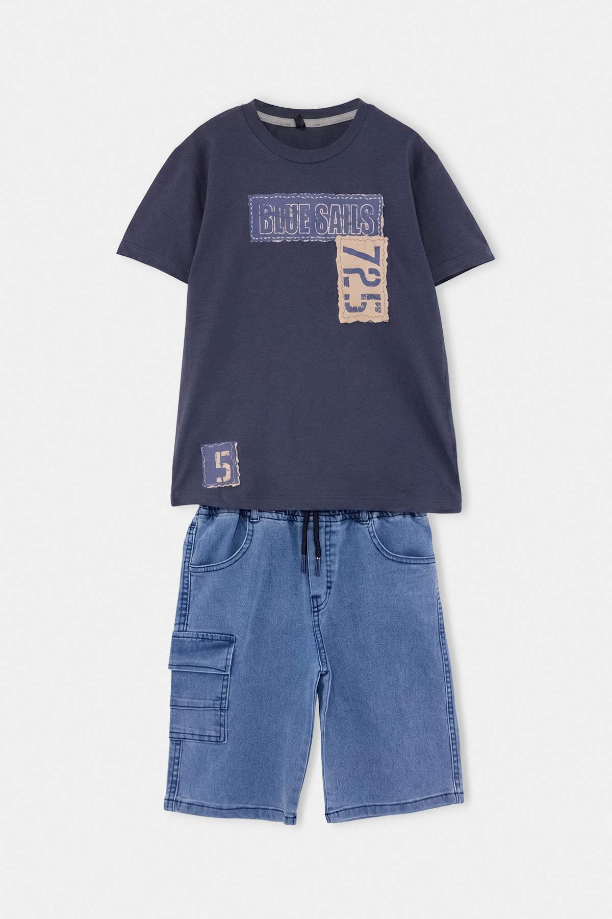 Trendyolmilla Kids Lacivert Düz Örme Alt - Üst Takım TKDSS26AU00151