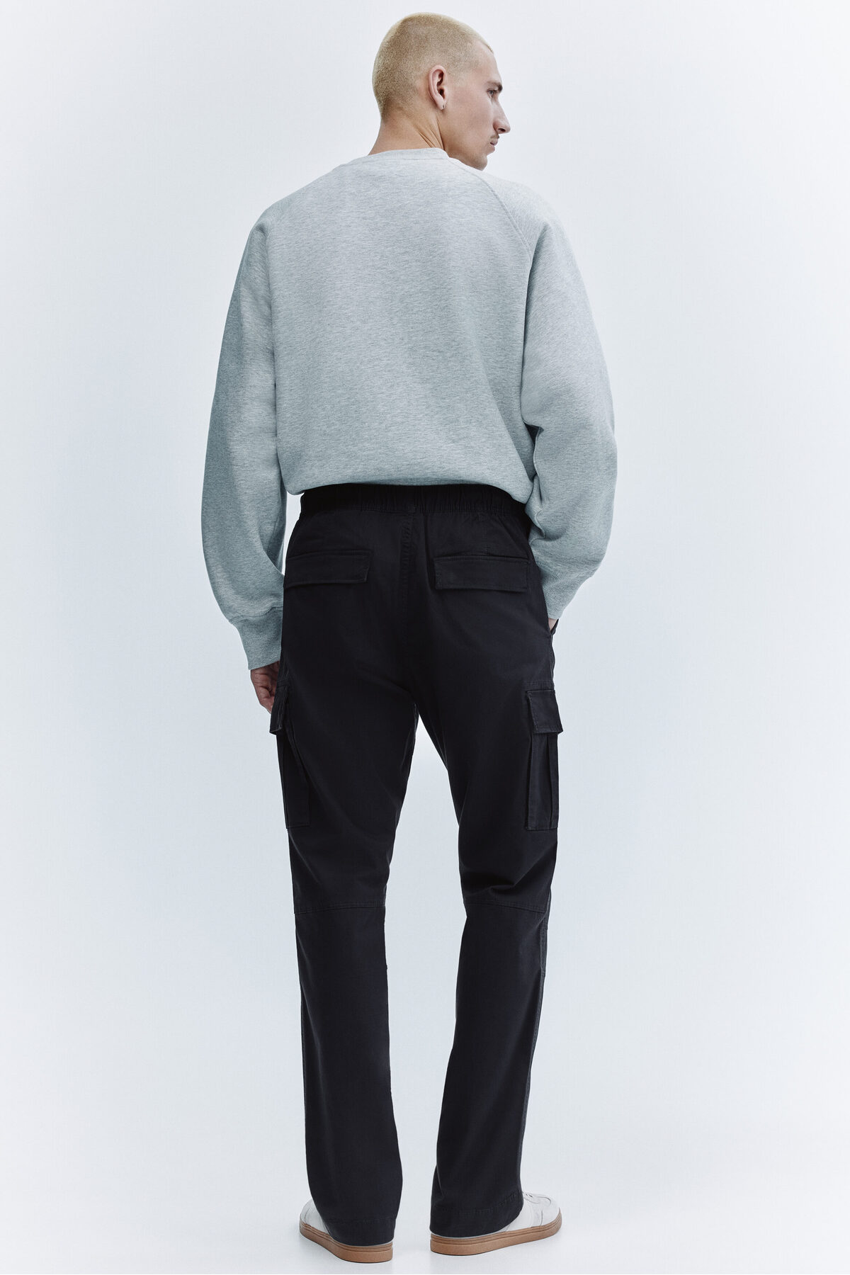 H&M Kargo Pantolon Slim Fit görsel 5