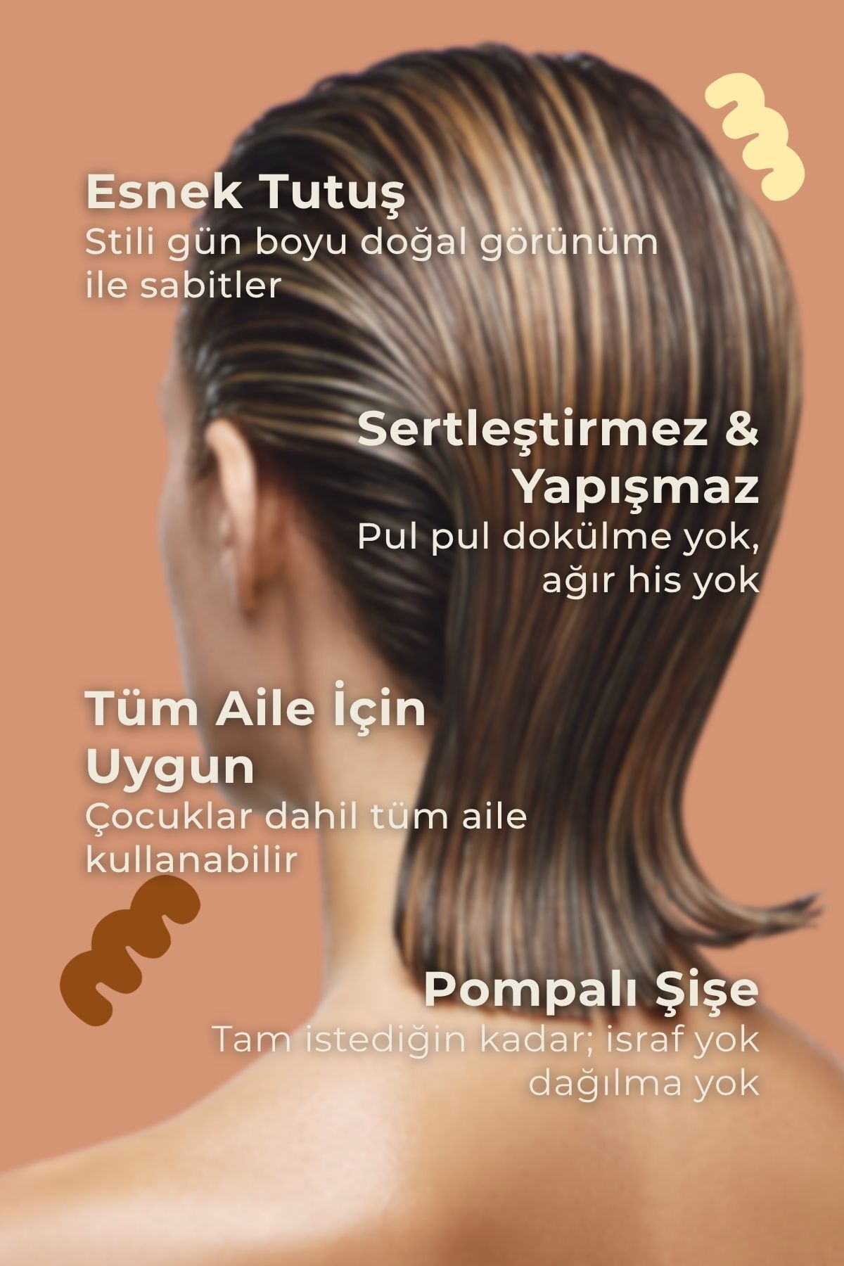 Esnek Tutuşlu Saç Jölesi 200 ml | Sertleşmeyen Formül & Yeniden Şekillendirme — 8682835806709 — تصویر 4 از 8