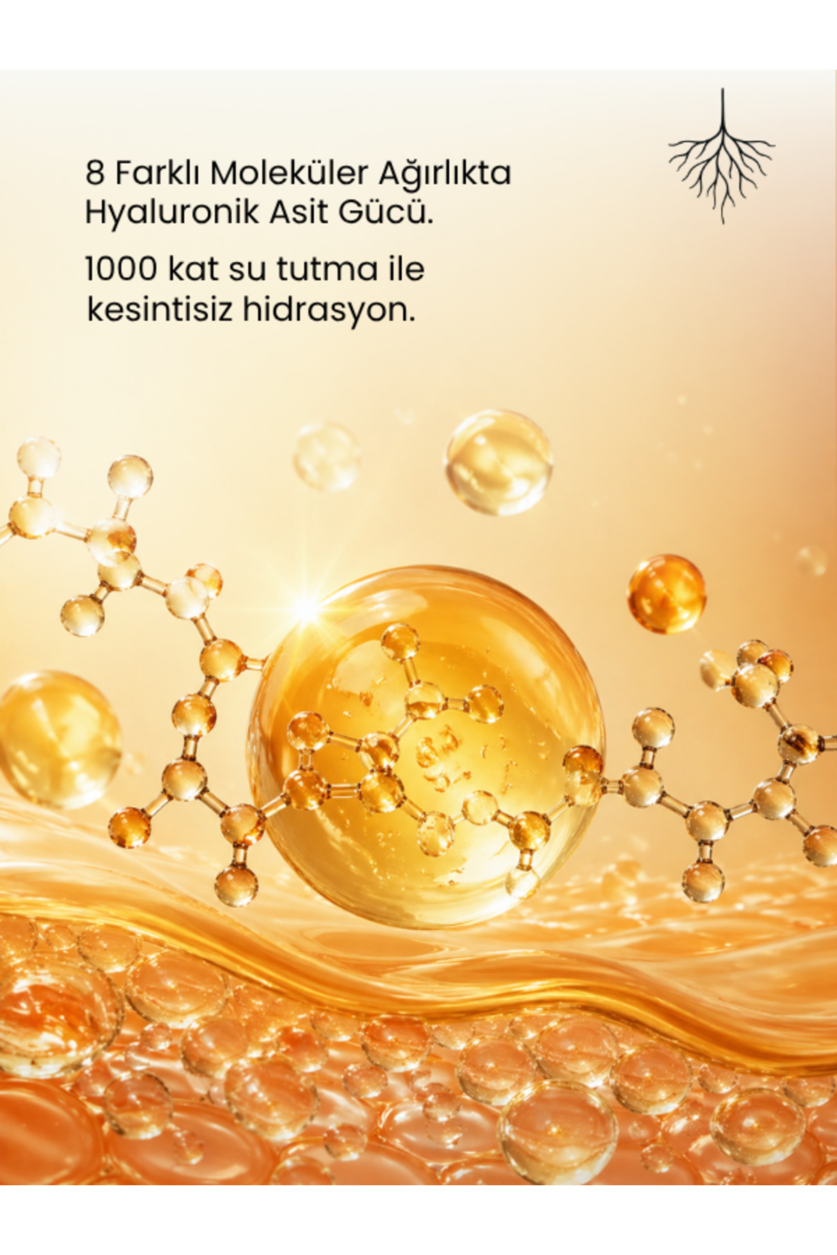 Hyaluron Güneş Kremi - SPF50 - Aydınlatıcı, Leke Karşıtı , ,Yoğun Nemlendirici | Mikro Ferment Teknolojisi 50ml — RPC-0008 — تصویر 5 از 9