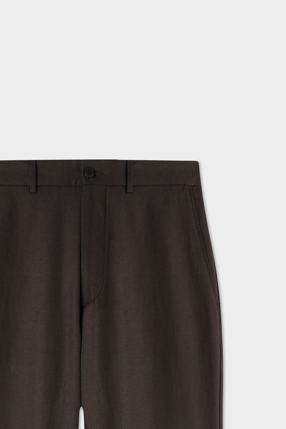 شلوار جگر راحتی Ds Damat مدل قهوه‌ای با ترکیب تِنسل™-پنبه و الیاف کشی