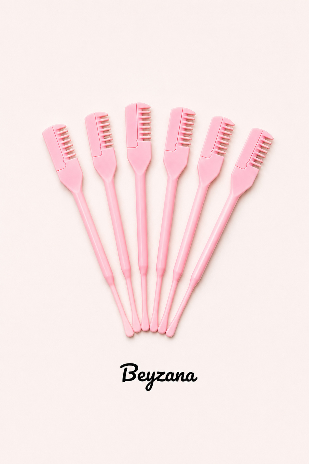 BEYZANA مجموعه ابزار 6 تکه اصلاح موی بینی و تیغ بینی و تمیز کننده گوش با رنگهای مختلف — BYZ-KIL-APRT