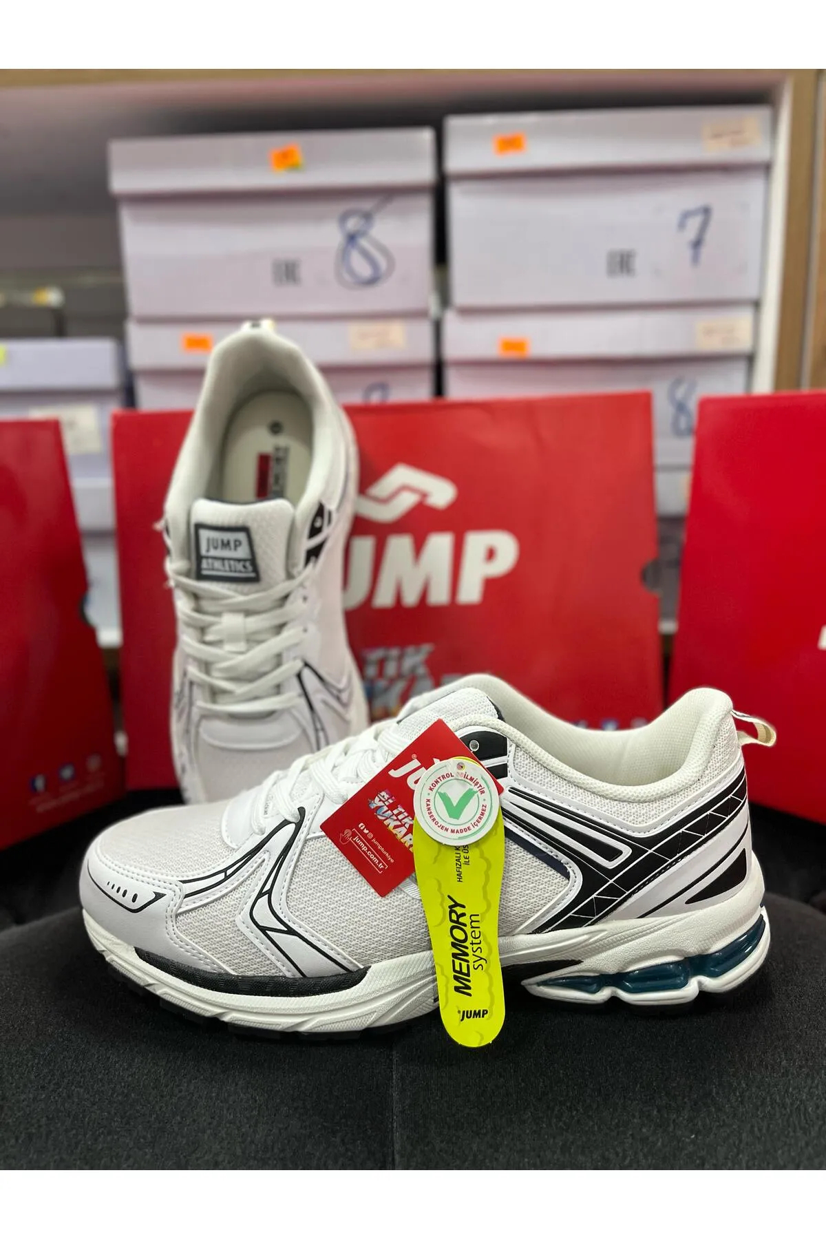 Jump 32480 Erkek Yürüyüş Ayakkabı Beyaz