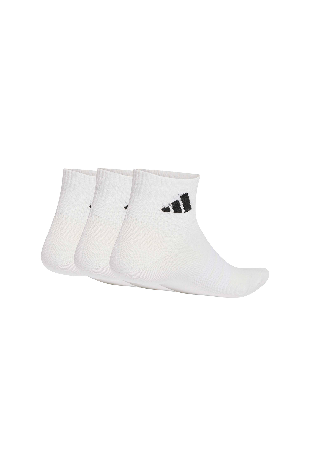 adidas Spor EcoFit Yastıklı Bilek Çorabı 3’lü Paket Ayak Kemeri Desteği, Sportif ve Konforlu, Dayanıklı görsel 3
