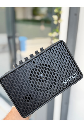 M-VAVE SP100 IR Gitar Amfisi Bluetooth Amfi Siyah