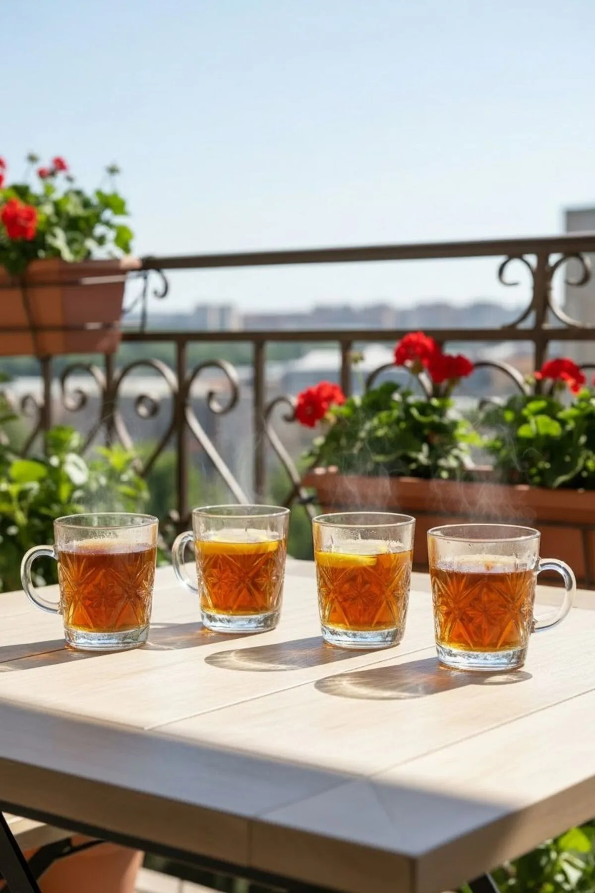 Kosova 4’lü Kristal Cam Mug | Kulplu Bardak Seti