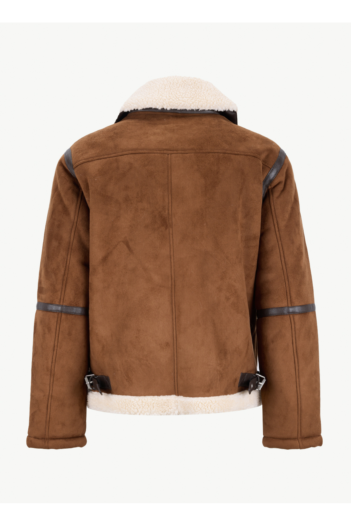 Jack & Jones Kahverengi Erkek Mont 12279379_JJCOLE AVIATOR JACKET görsel 7