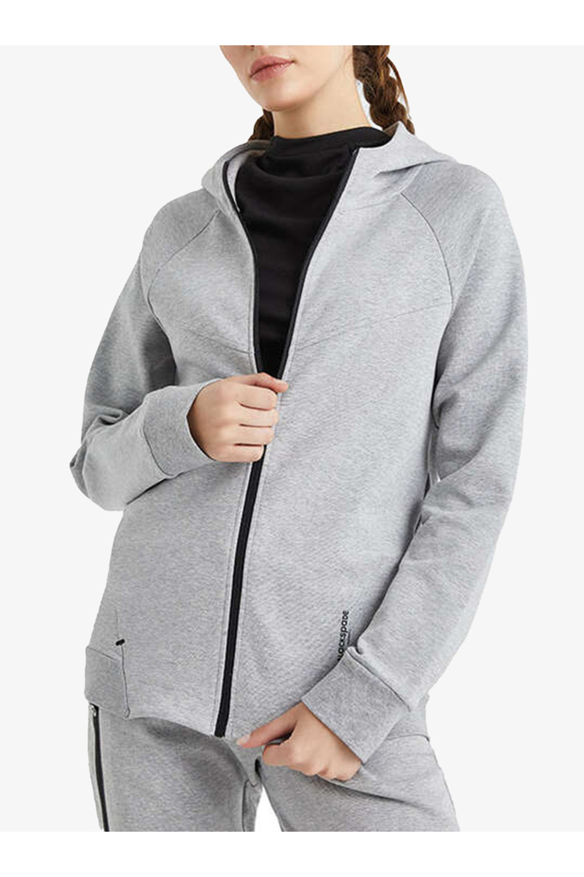 Blackspade Kadın Sweatshirt 80019 - Gri görsel 3