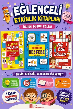 Ata Yayıncılık Ata 1.Sınıf Kodlama + Resfebe + Bil Bul Eğlen
