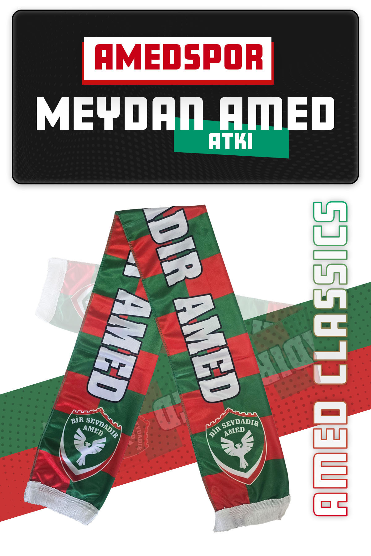 Amed Spor Meydan Amed Şal Atkı Diyarbakır Amedspor Amed Store B01