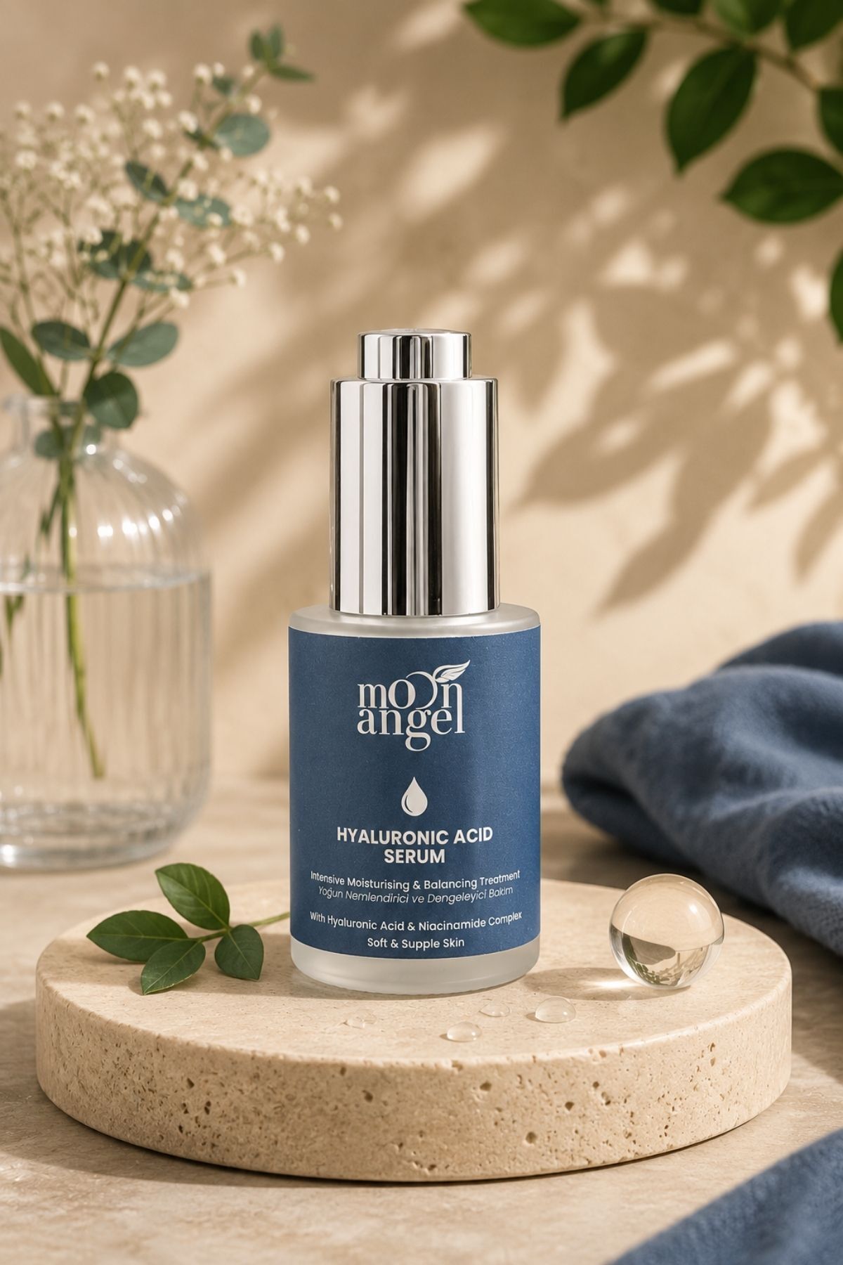 Yoğun Nemlendirici ve Dengeleyici Cilt Bakım Serum (Hyaluronik Asit & Niacinamide) 30 ml — görsel 5 · 8685218400242