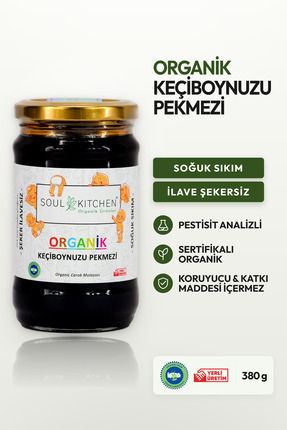 Soul Kitchen Organik Ürünler Organik Sertifikalı Keçiboynuzu Pekmezi Soğuk Sı...