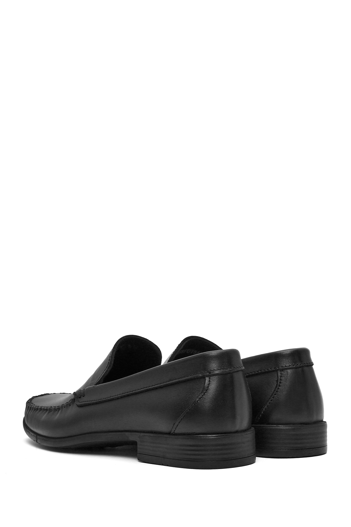 Derimod Erkek Siyah Deri Loafer 26SFD754018 görsel 6