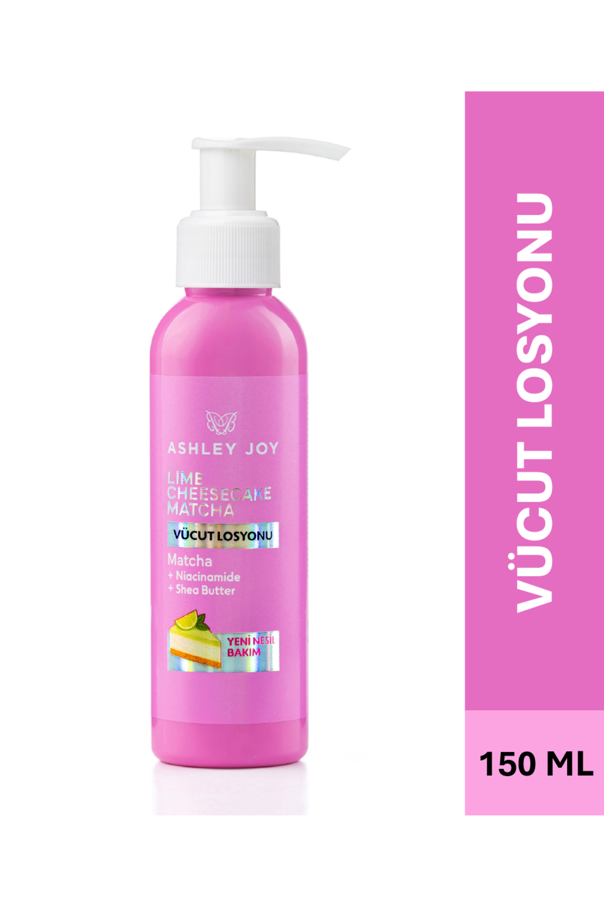 ASHLEY JOY Lime Cheesecake Matcha Vücut Losyonu 150 ML — AJ.09.00012