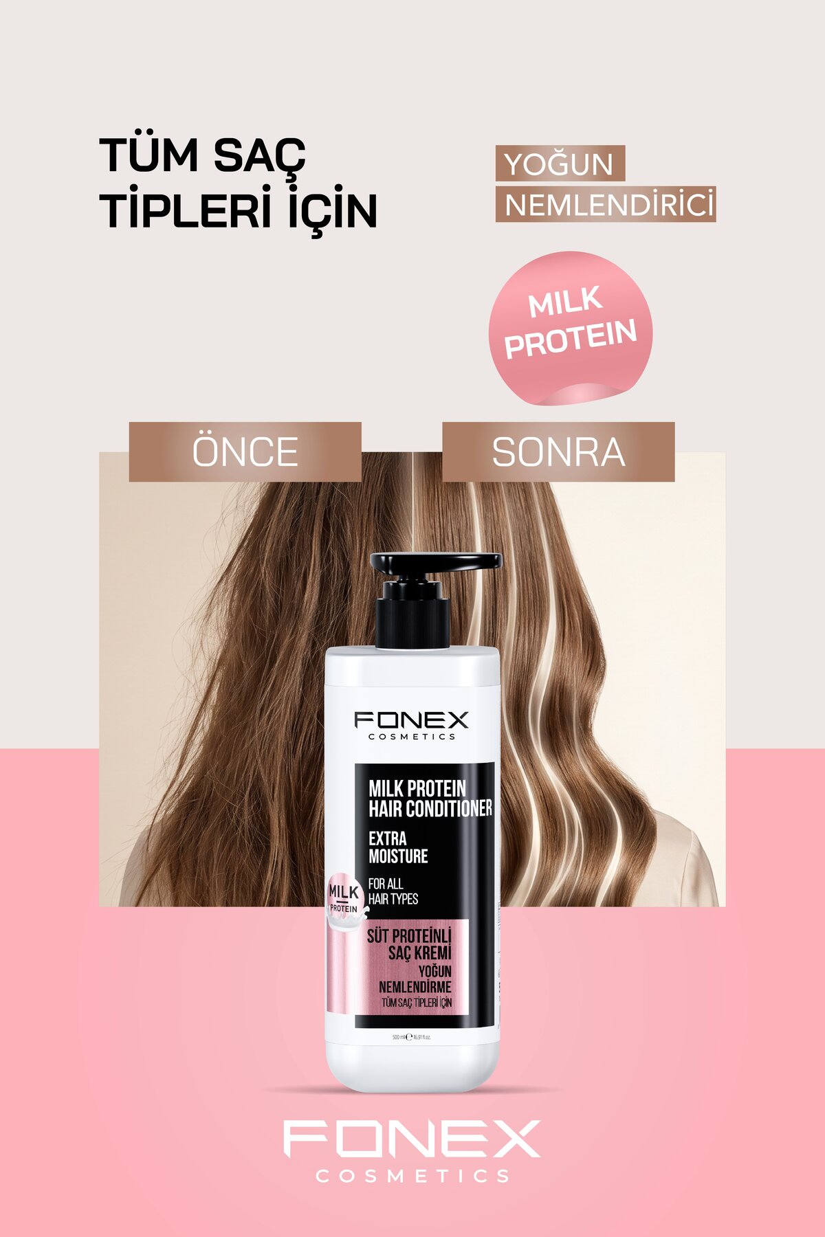 Conditioner Milk Protein 500 ML — رنگارنگ JFE2JLPPHX — تصویر 3 از 5