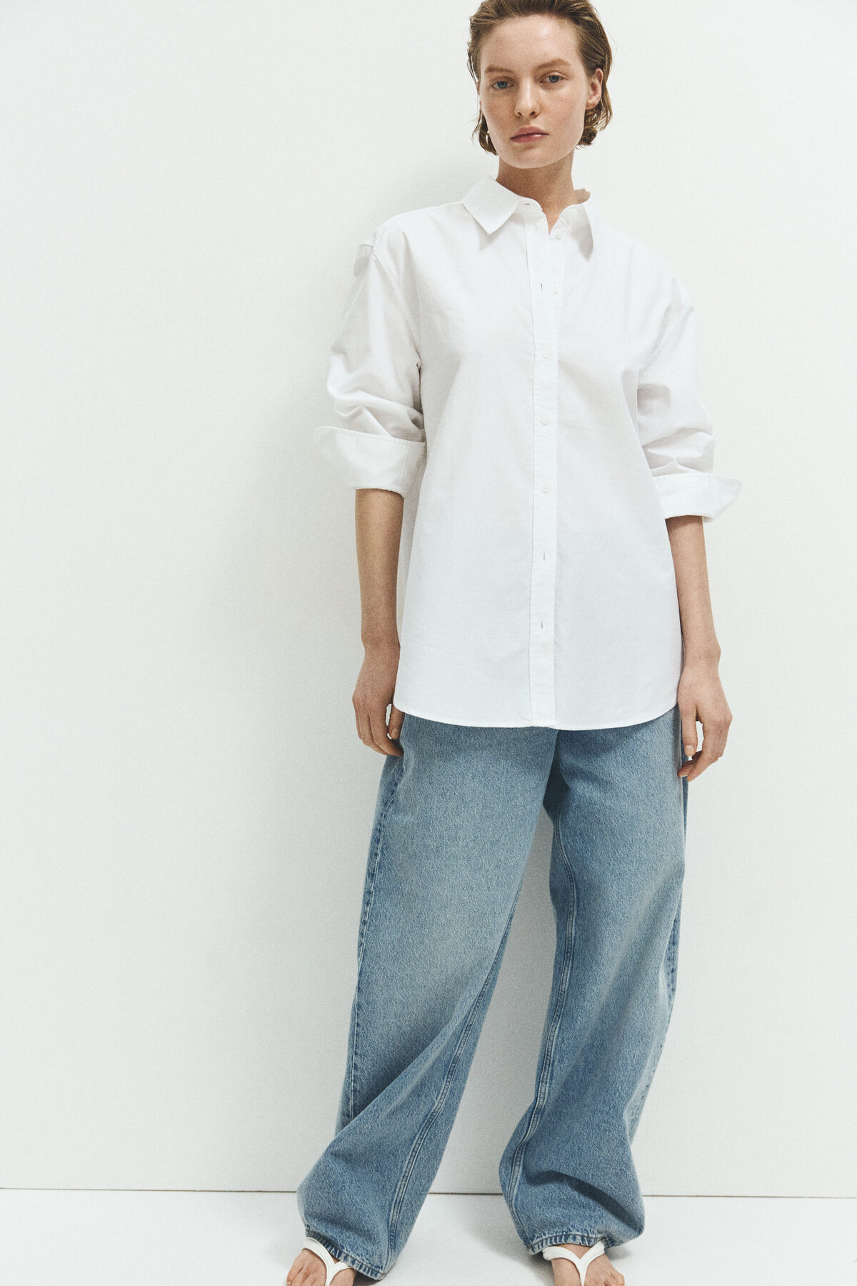 H&M Oxford Gömlek görsel 3