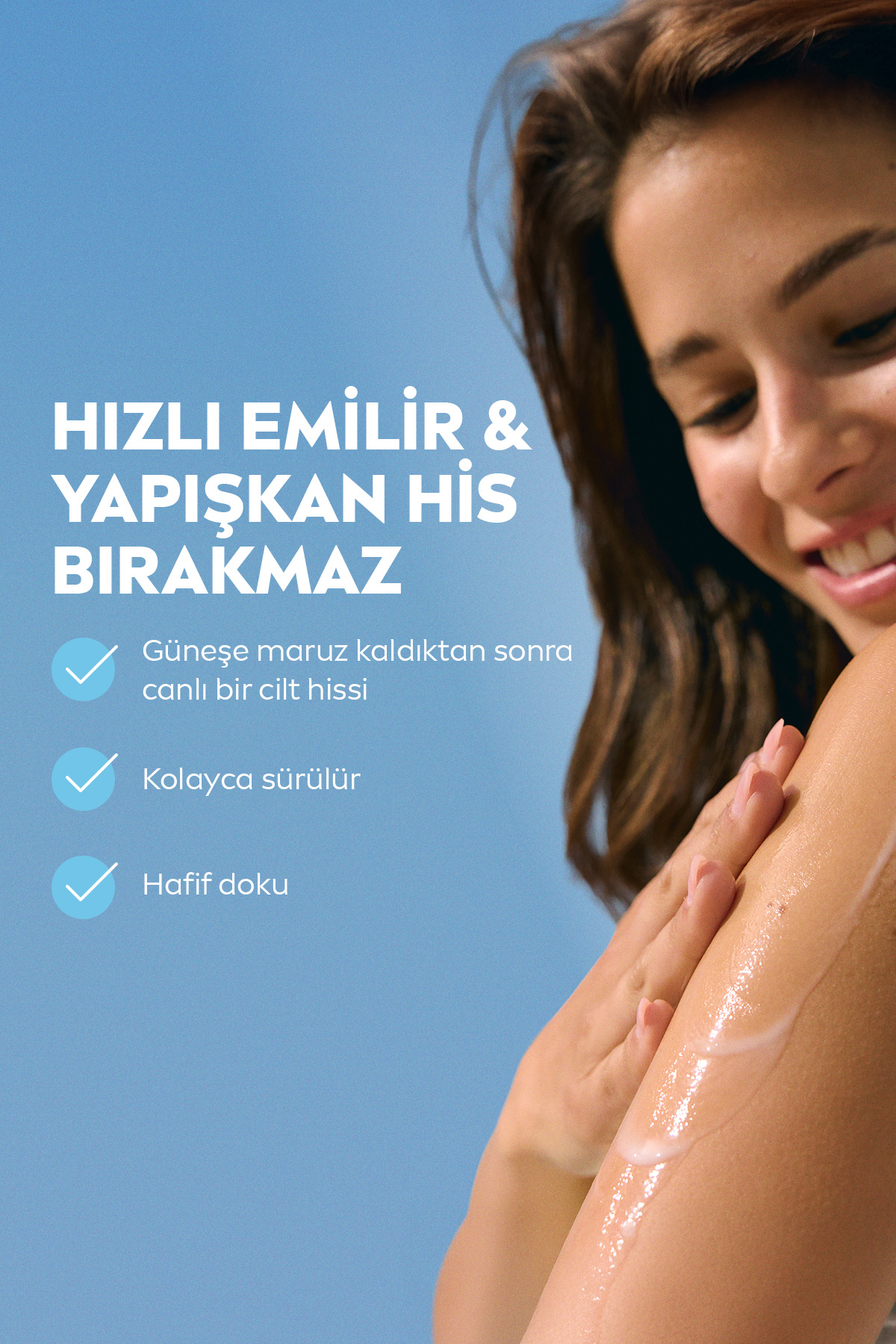 SUN Güneş Sonrası Nemlendirici Vücut Spreyi 200ml,Serinletici,Yatıştırıcı,Aloe Vera,Hyaluron — 80434-08200-17 — تصویر 5 از 8