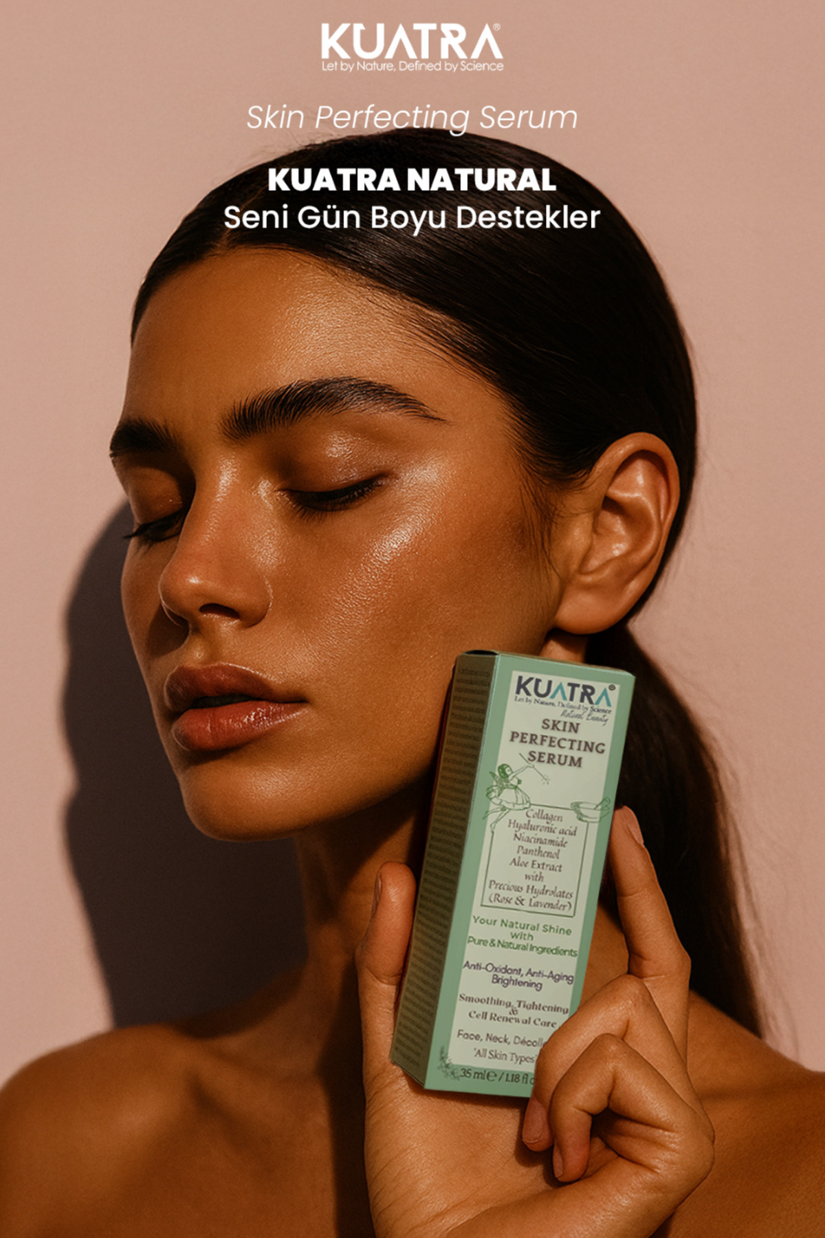 Skin Perfecting Serum (COLLAGEN - HYALURONİC ACİD- NİACİNAMİDE-PANTHENOL-ALOE-ROSE- LAVENDER) — TYC00319562794 — تصویر 7 از 9
