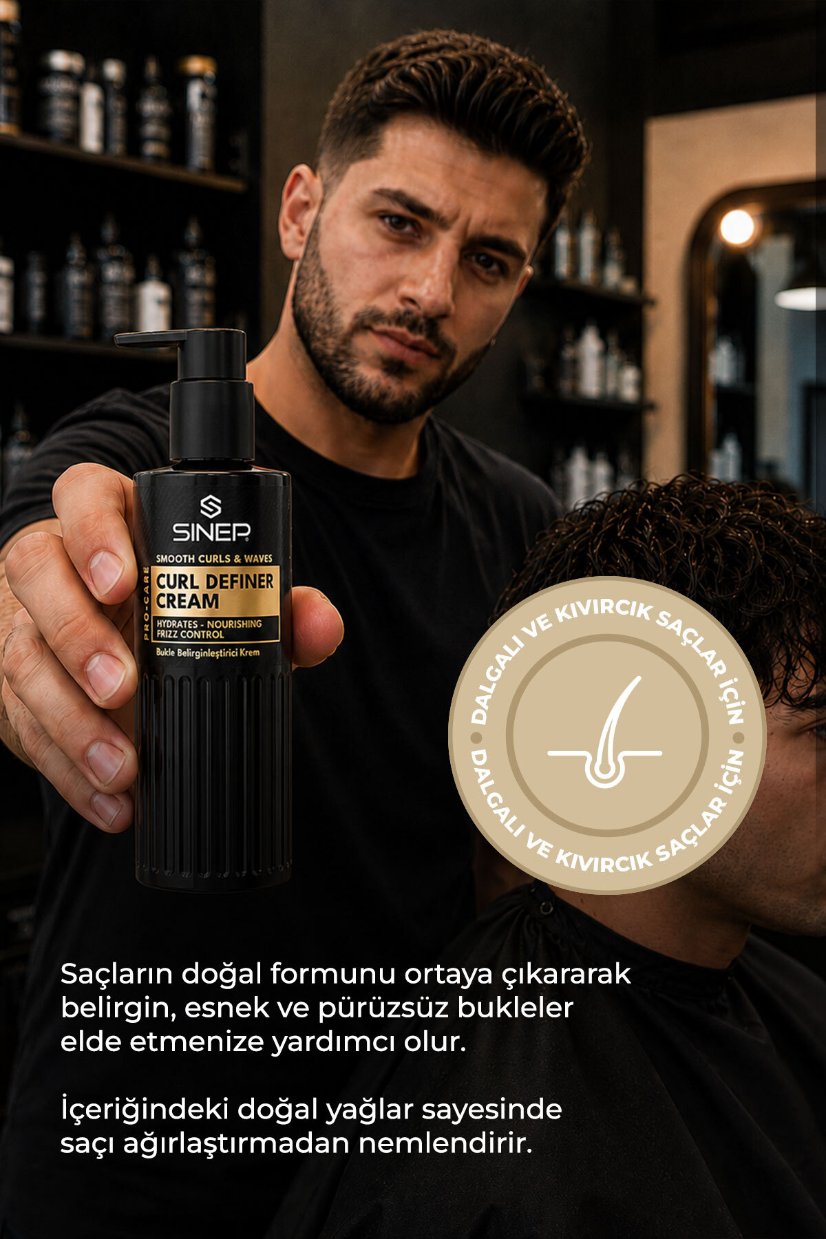 Bukle Belirginleştirici Krem 250 ml — SB.SBU.0001.23223 — تصویر 3 از 5