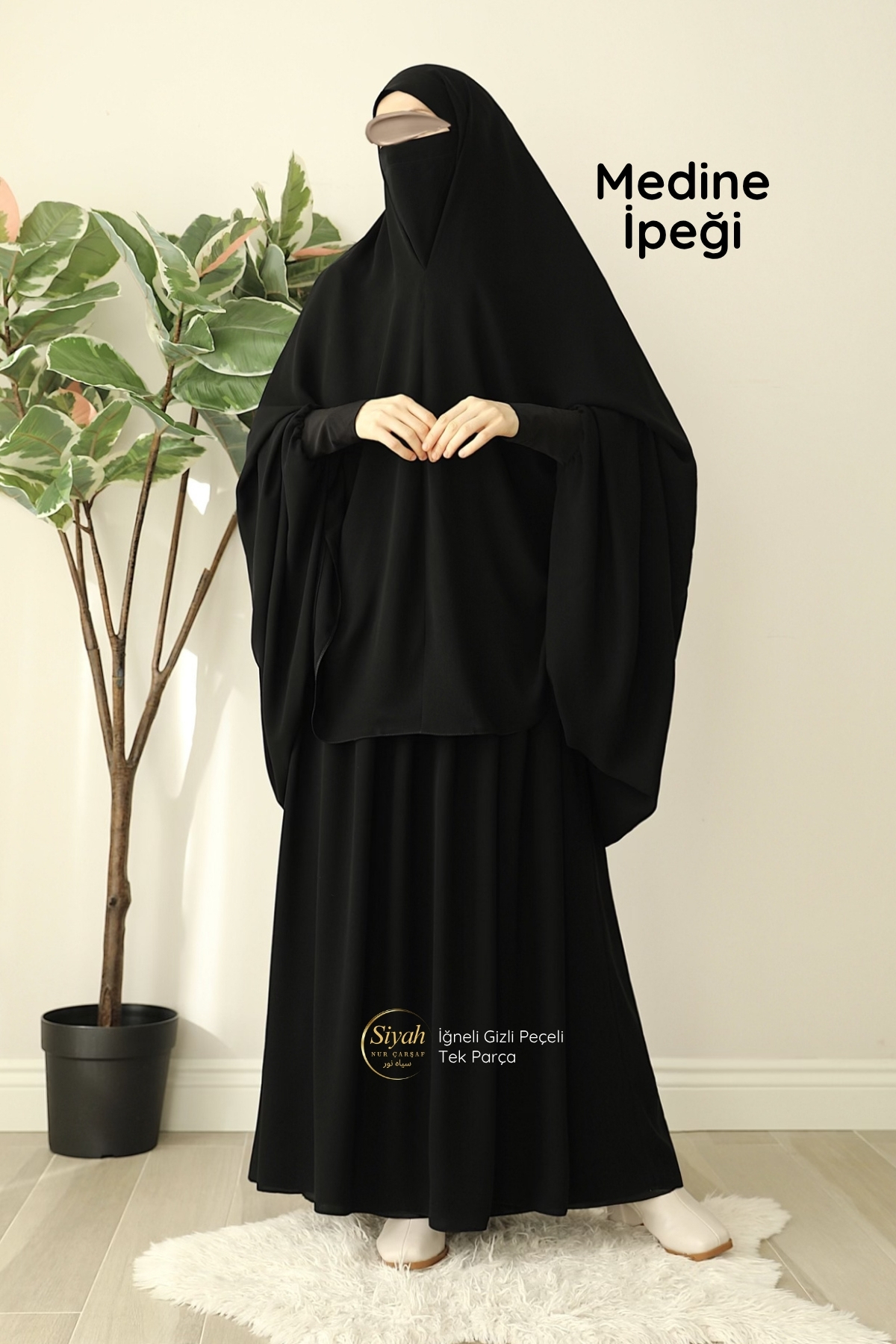 Needle Hidden Veiled One Piece Medina Silk Bed Sheet