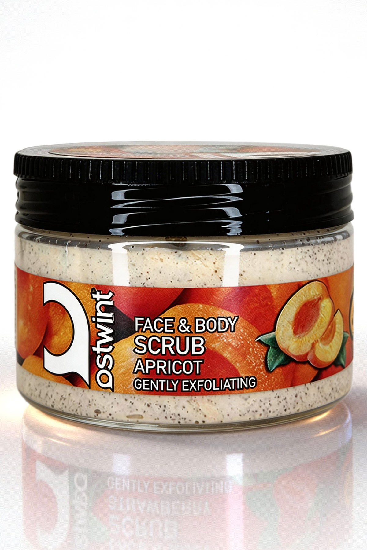 Ostwint Yüz Ve Vücut Peeling Scrub Kayısı 300ml Cilt Temizleyici Pürüssüzleştirici Dolaşımı Hızlandırıcı — 8680164447792