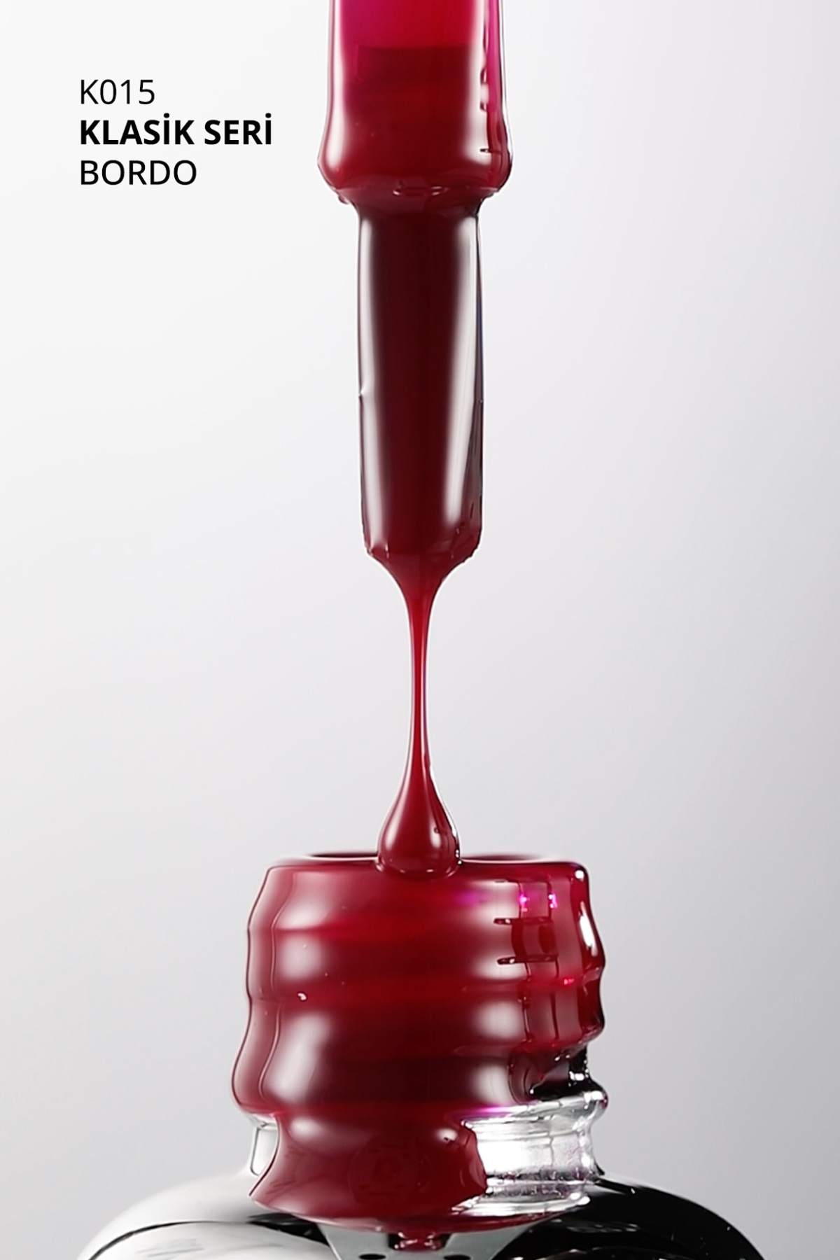 Kalıcı Oje K015, Bordo, 4 ml, TPO- FREE — زرشکی 8860101A01S01K015 — تصویر 6 از 7