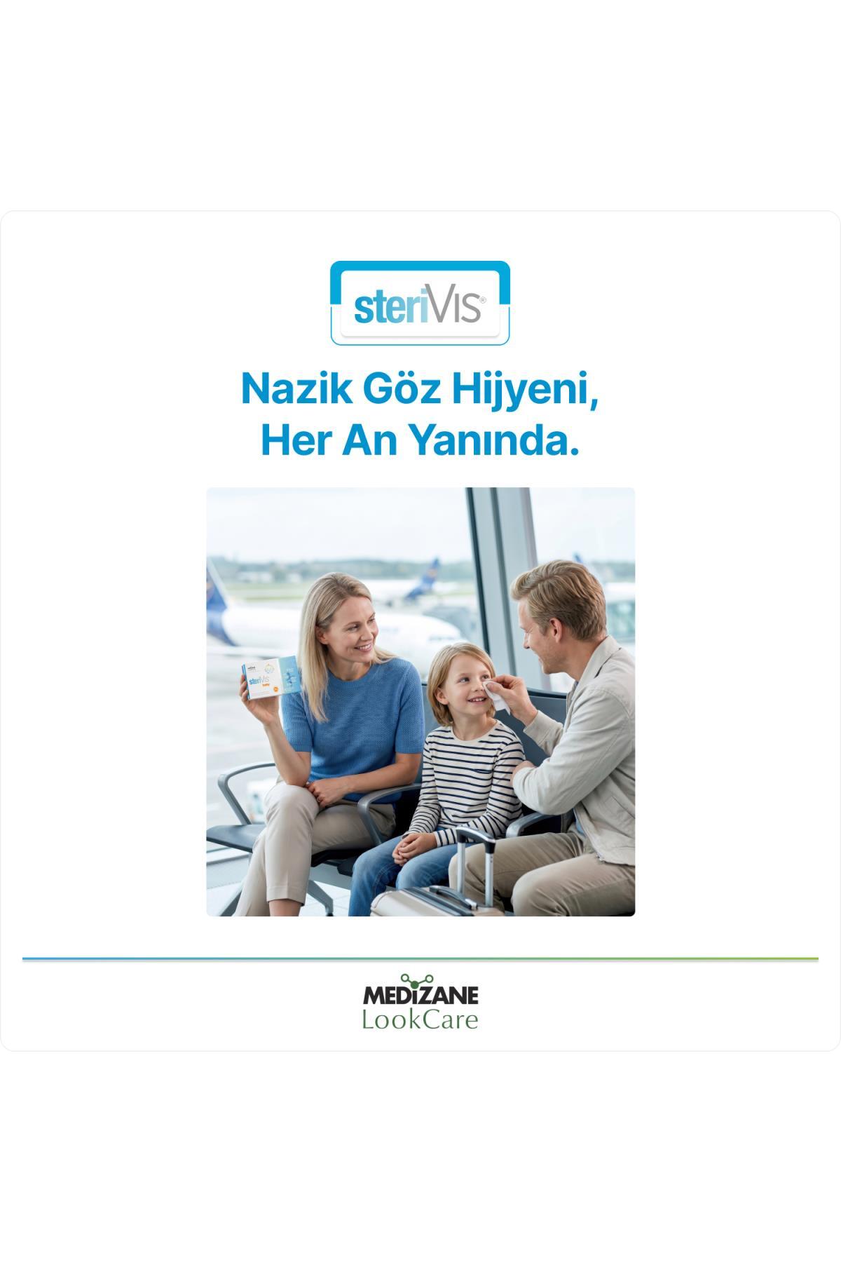 LookCare SteriVIS Hassas Göz Temizleme Mendili 10lu — 98731 — تصویر 7 از 7