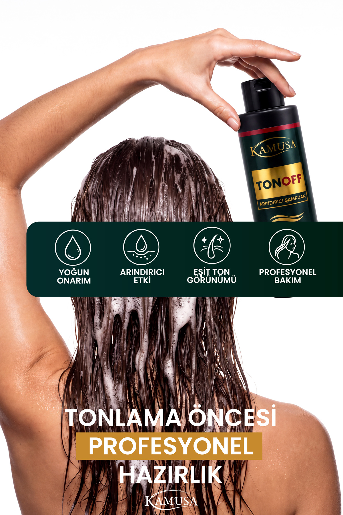 TONOFF Metal ve Renk Kalıntısı Arındırıcı Şampuan 250 Ml — KMT250 — تصویر 5 از 5