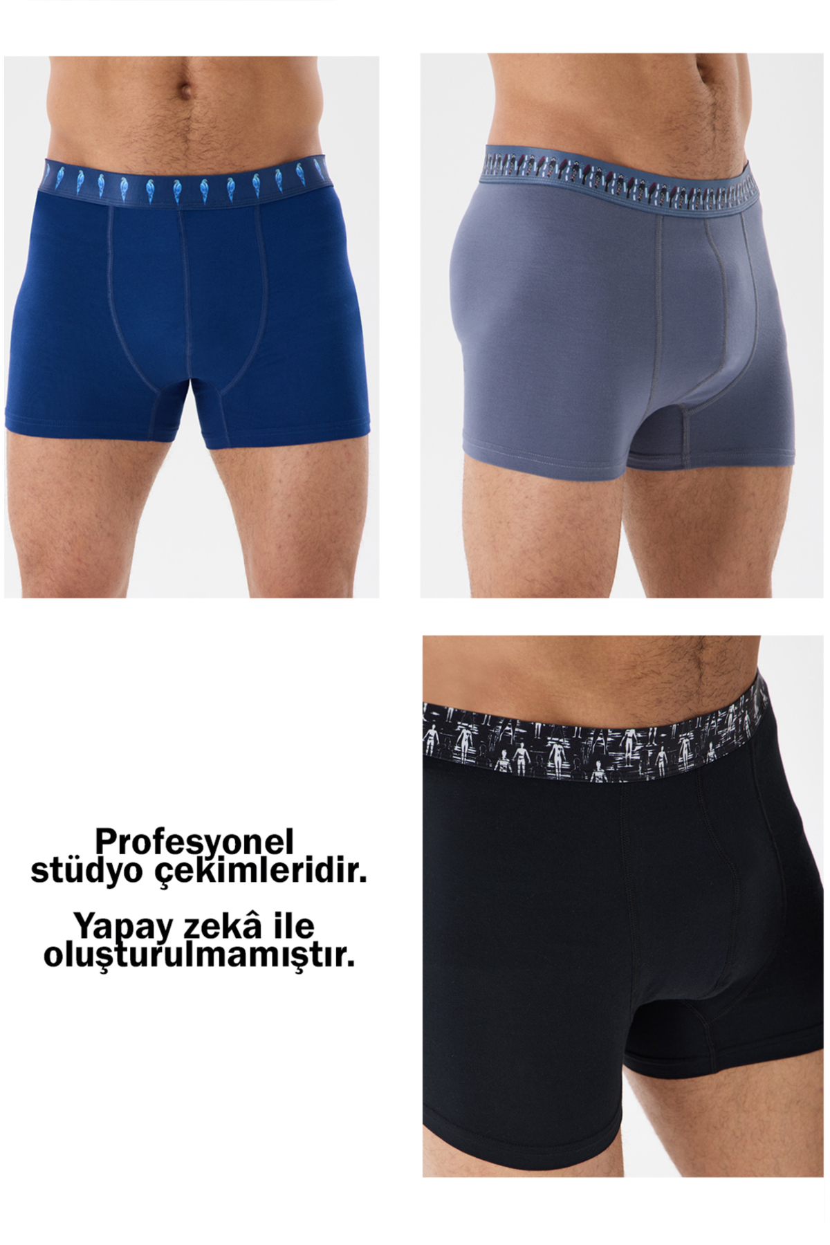 mutig TENCEL™ Modal Erkek Boxer (6'lı) görsel 3