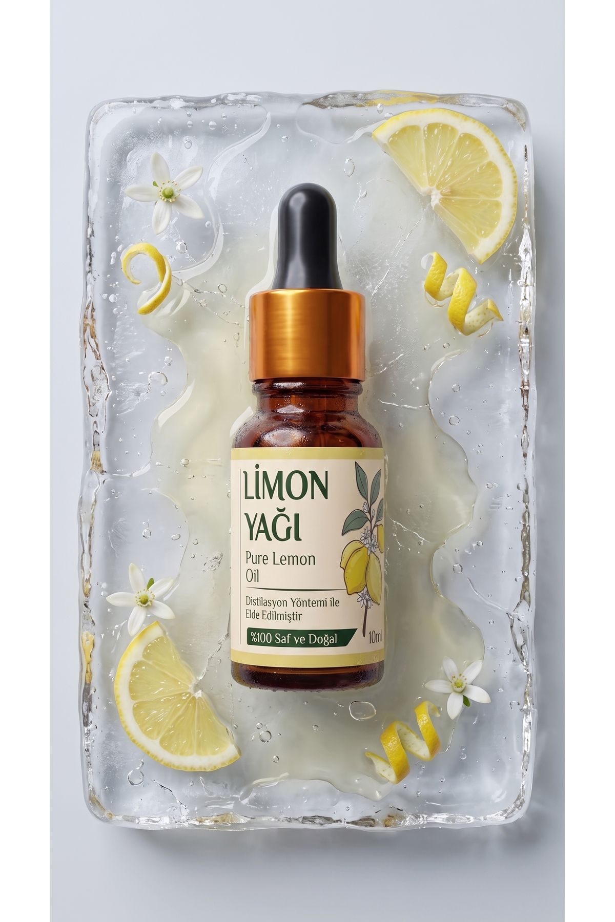 روغن ضروری لیمو ۱۰ میلی لیتر / ۱۰۰٪ خالص و طبیعی / روغن لیمو — A1-Limon-yag-10 — تصویر 3 از 8
