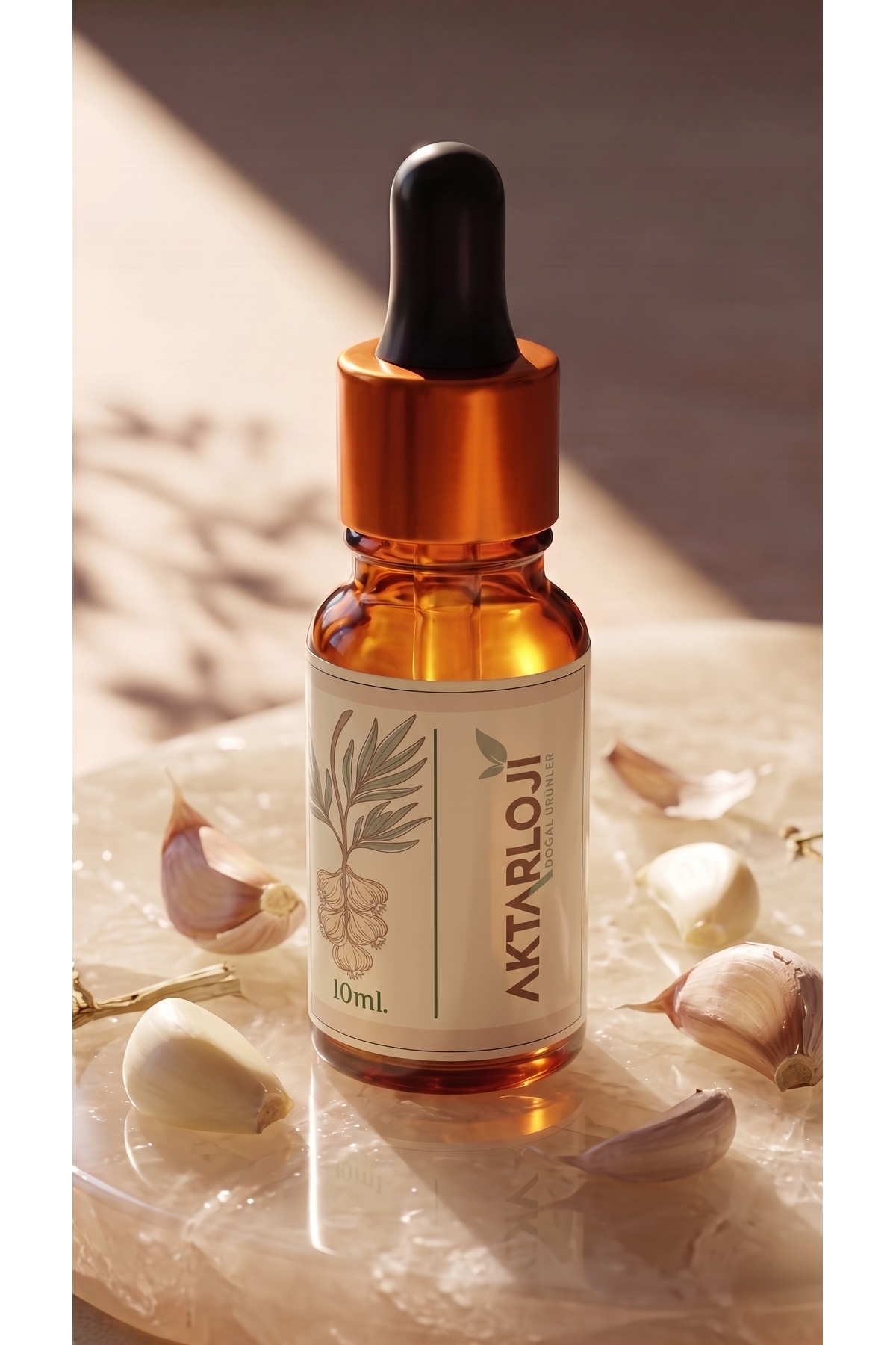 Sarımsak Uçucu Yağı 10 Ml / %100 Saf Ve Doğal / Garlic Oil — A1-Sarımska-yag-10 — تصویر 8 از 8