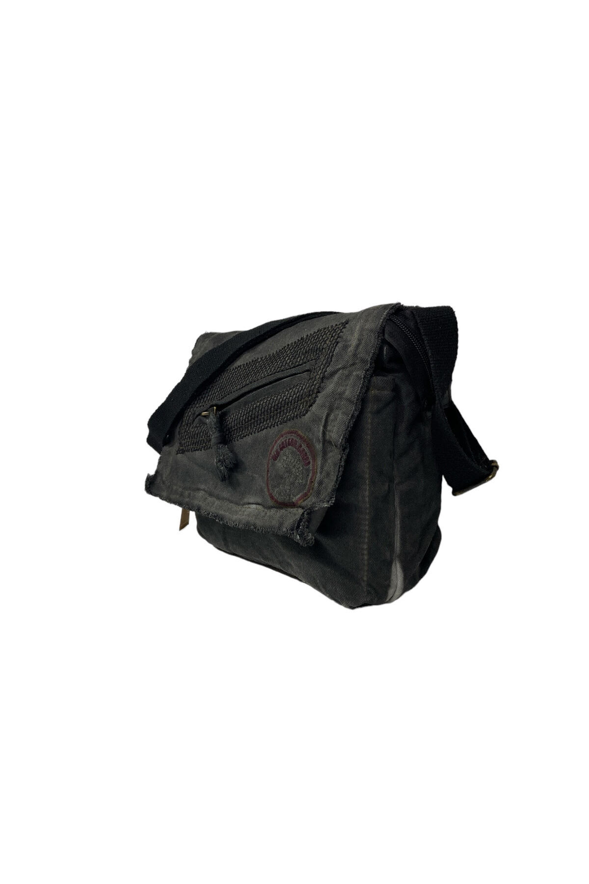 Old Cotton Vintage Küçük Salaş Unisex Günlük Çapraz Postacı Çantası S Boy 26x20cm görsel 4