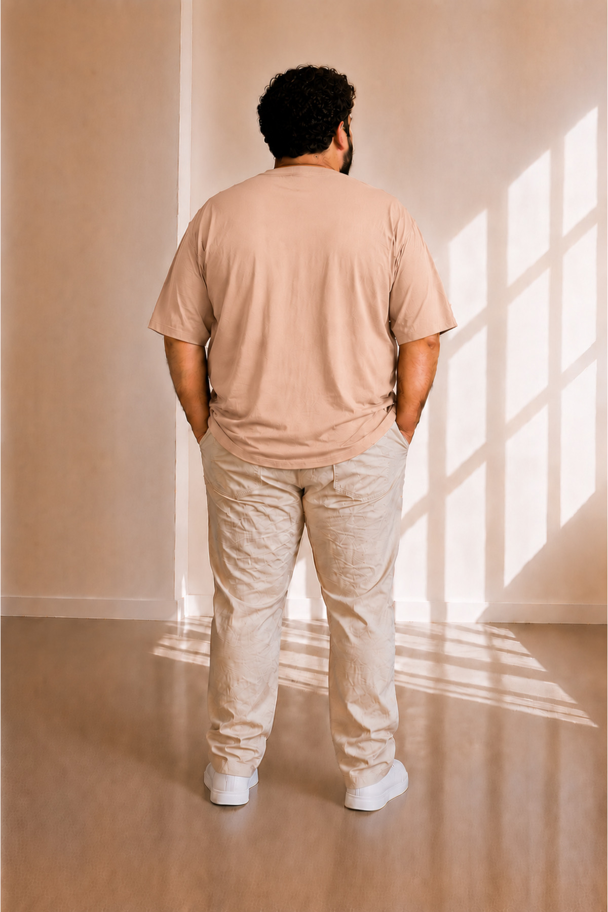 sngl tekstil Erkek Büyük Beden Oversize Kısa Kollu T-shirt 3xl 4xl 5xl 6xl 7xl 8xl görsel 3