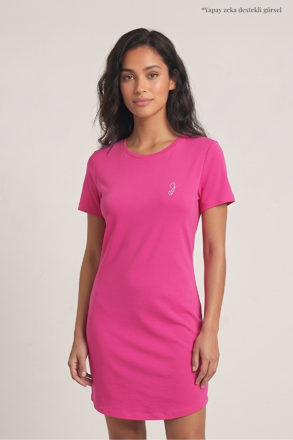 Jaya Viskon Gecelik / Pembe