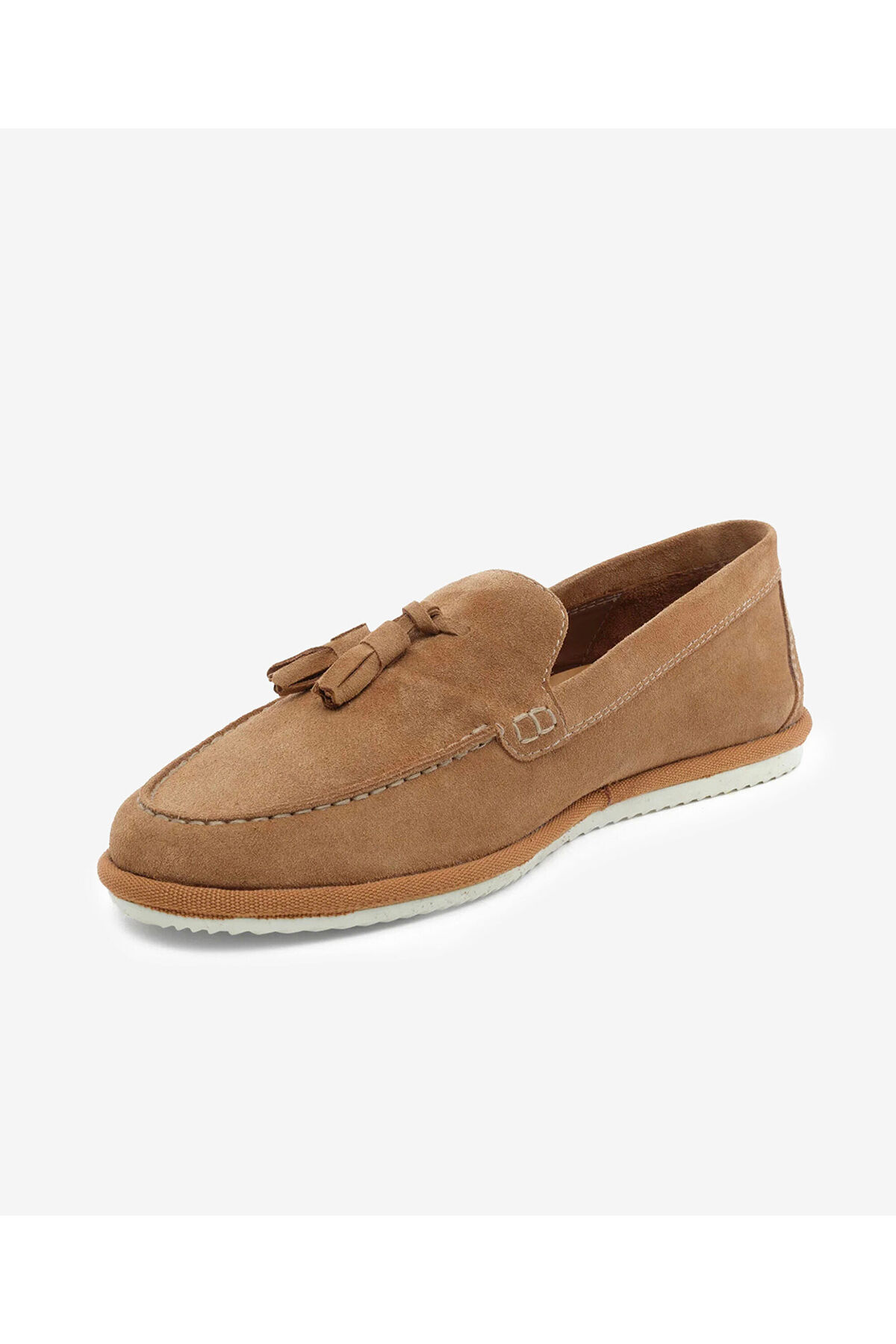 Greyder Erkek Taba Hakiki Deri Loafer Ayakkabı 6Y1LA18330 görsel 3