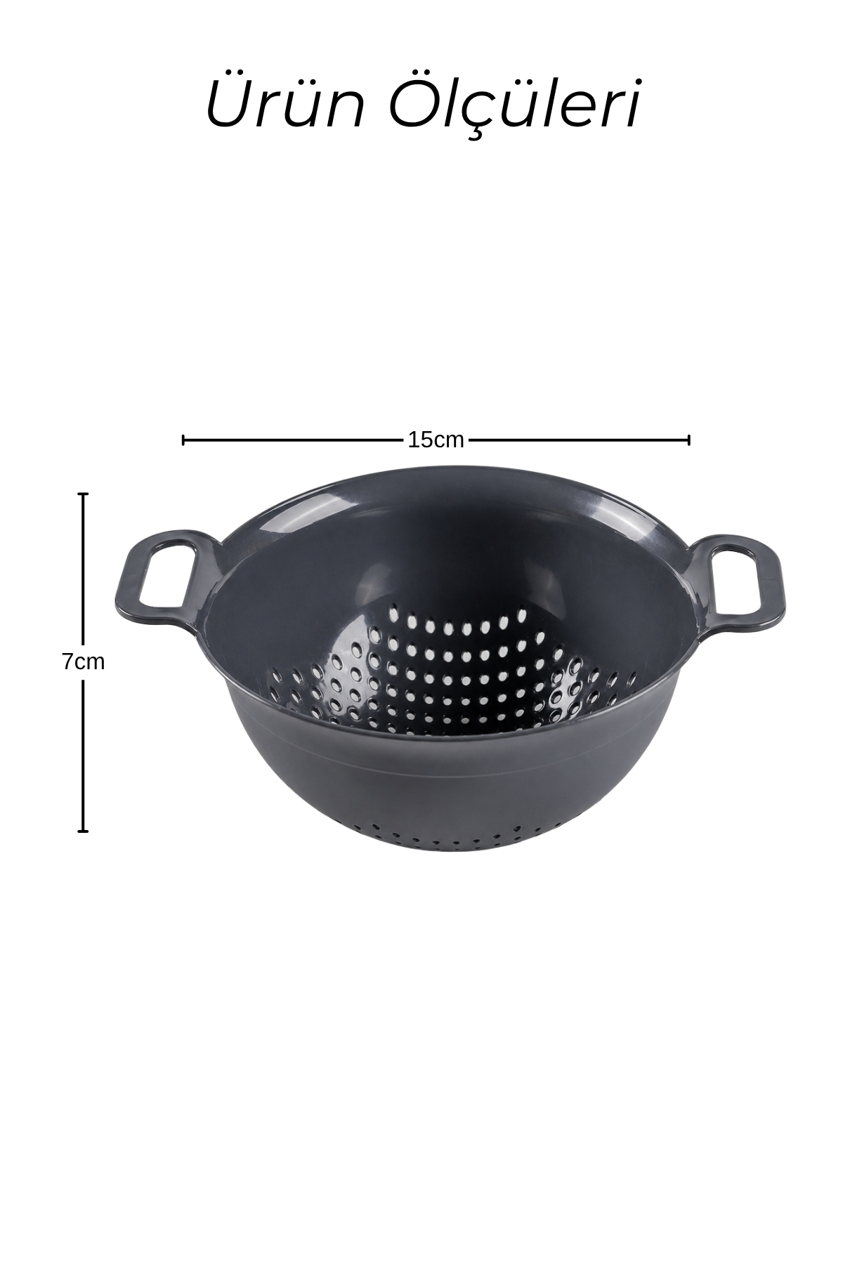 Nandy Home Pratik Kulplu Mini Süzgeç 0,75 LT. - Çok Amaçlı