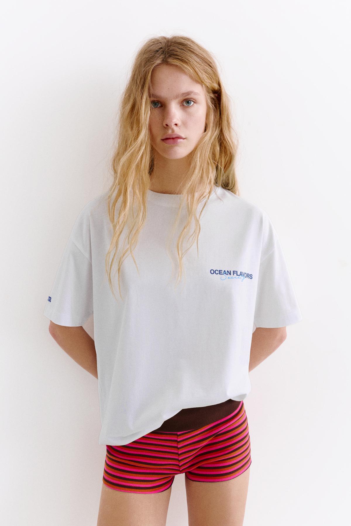 Lobster graphic printed t-shirt