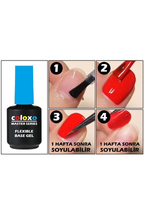 coloxo master series SOYULABİLEN KALICI OJE UV BAZ KAT 15ml
