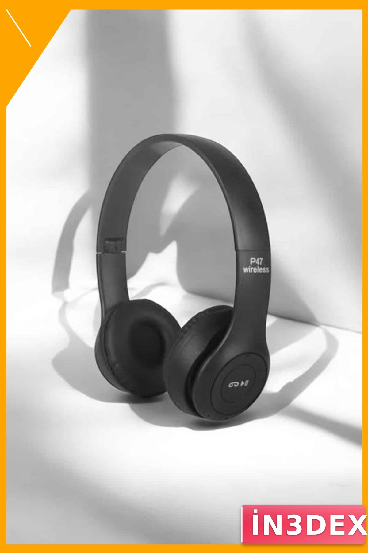 Bluetooth 5.0 Kulak Üstü Kulaklık TF Kart AUX Destekli Bass