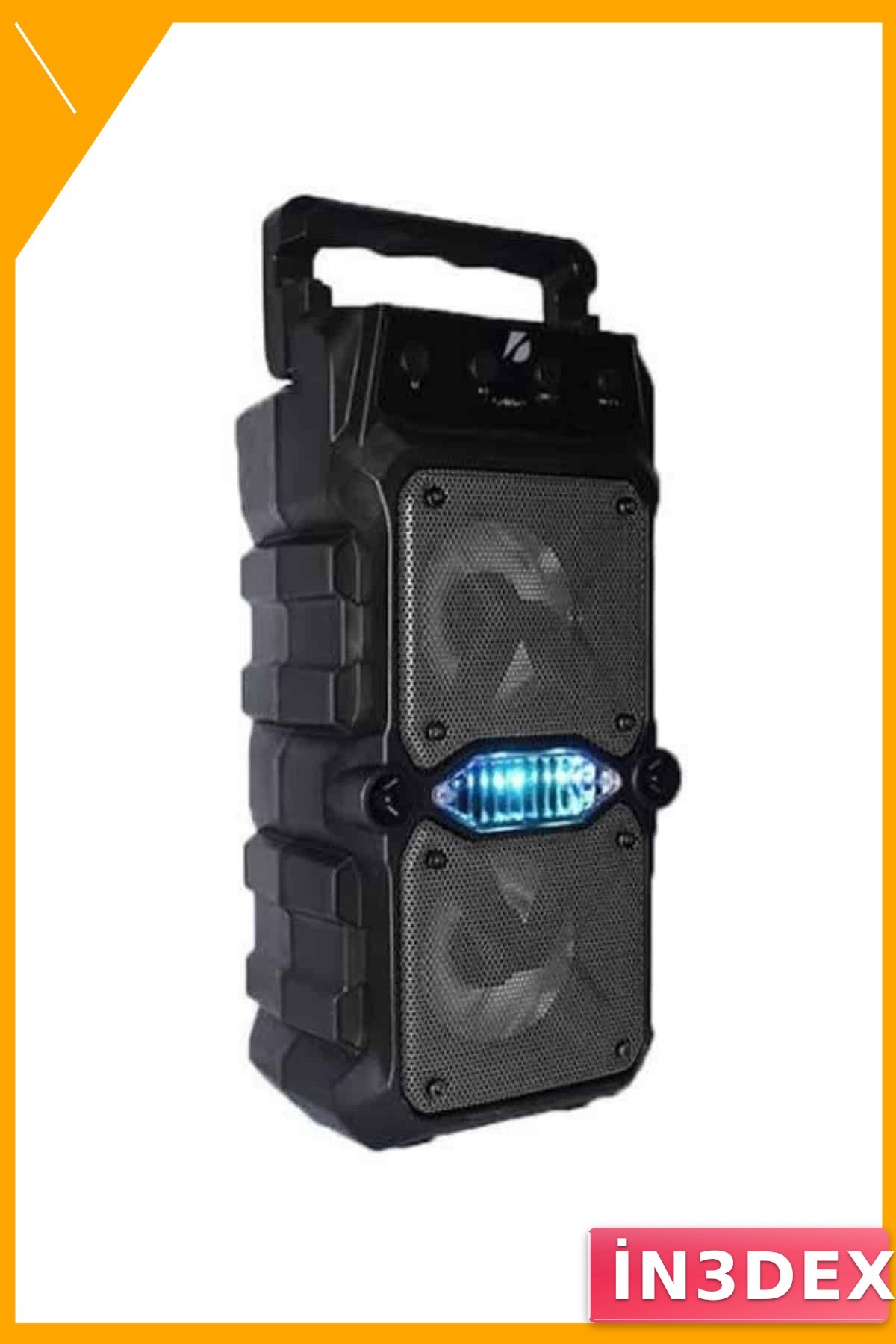 Büyük Boy Bluetooth Hoparlör Çift Çıkışlı Taşınabilir Ses Bombası