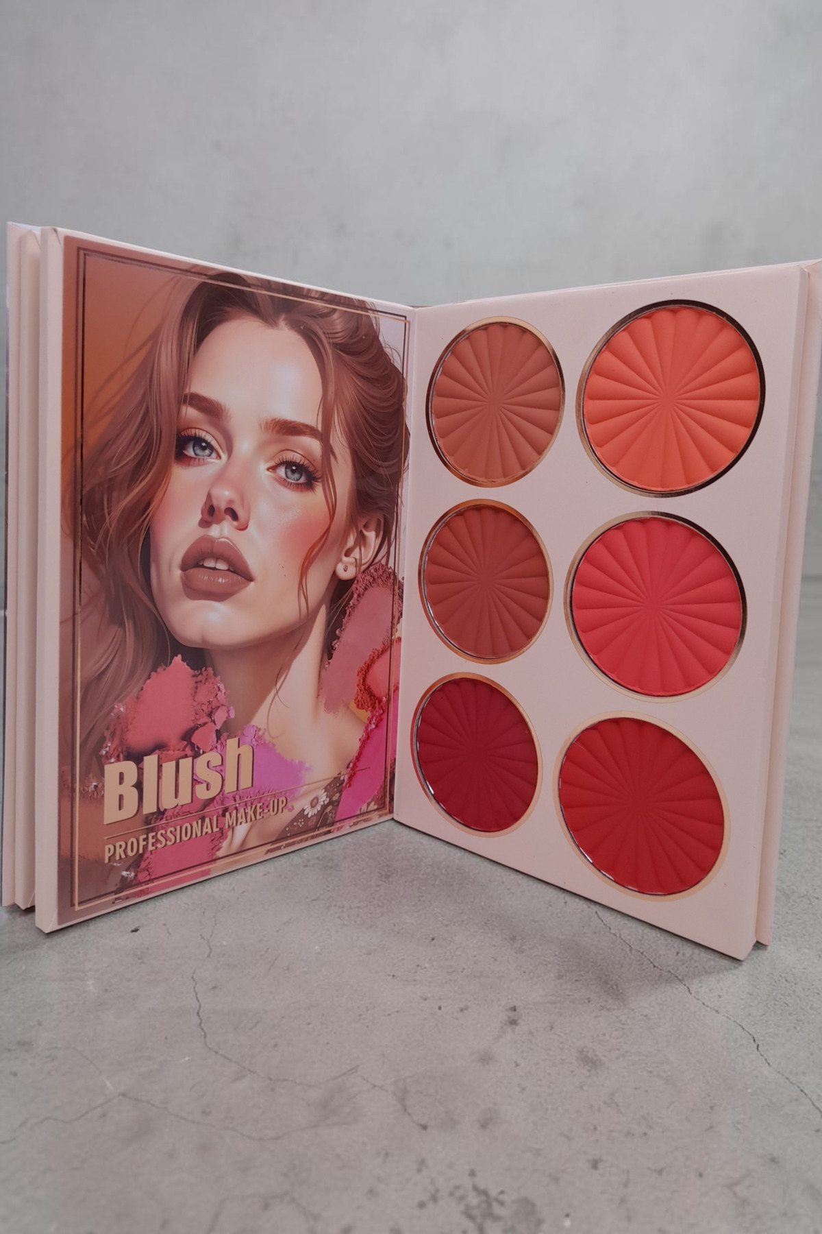 Göz Farı Highlighter Allık Kontür Pudra Bronzer İçeren Kitap Model 43 'lü Makyaj Kiti — ZRD113405 — تصویر 5 از 7