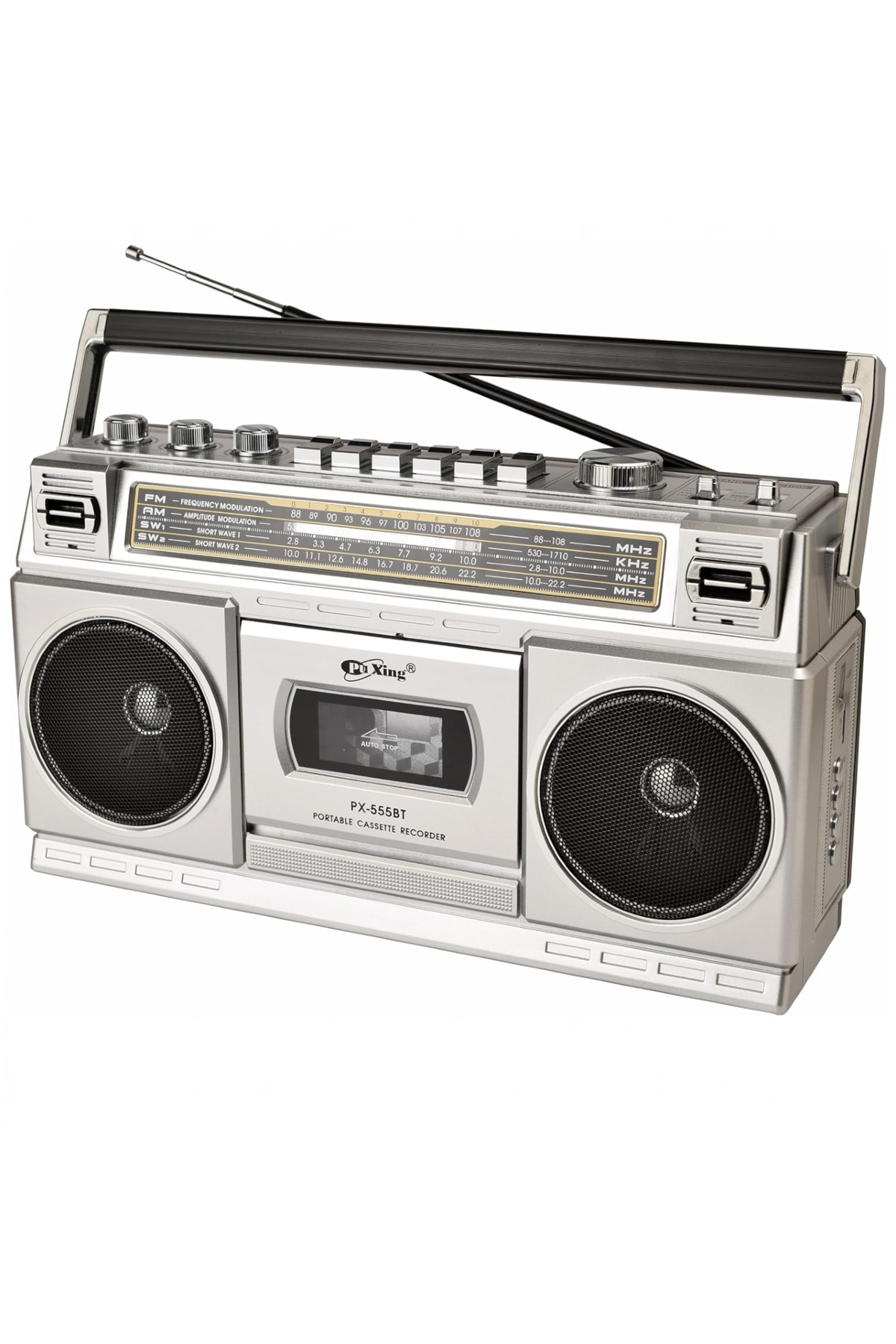 Dynego Bluetooth PX555 Retro Kaset Çalar Teyp Speaker Hoparlör