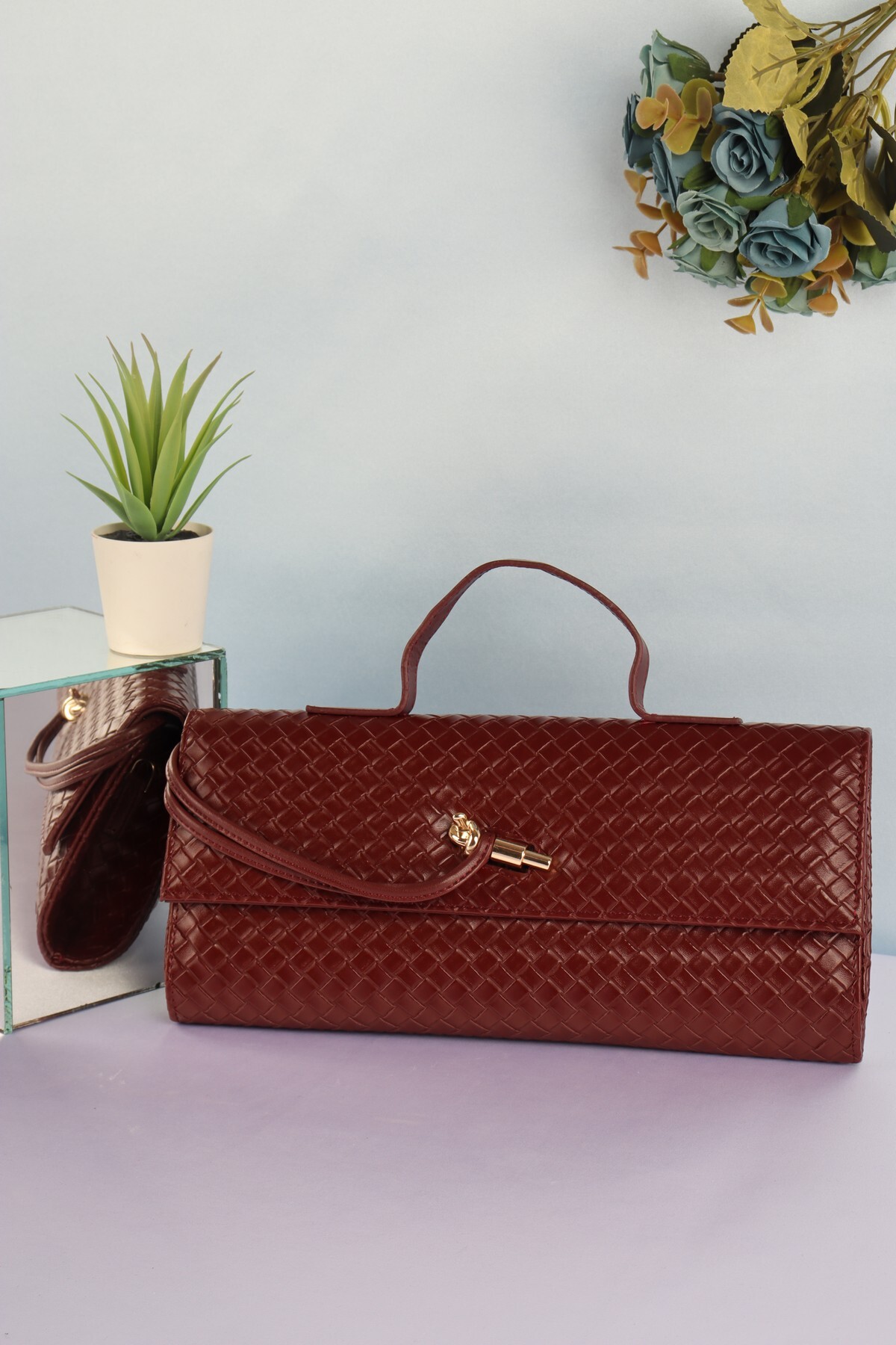weem bag Elysara EB0427 | ÖRGÜ KİLİTLİ ŞIK PORTFÖY ÇANTA
