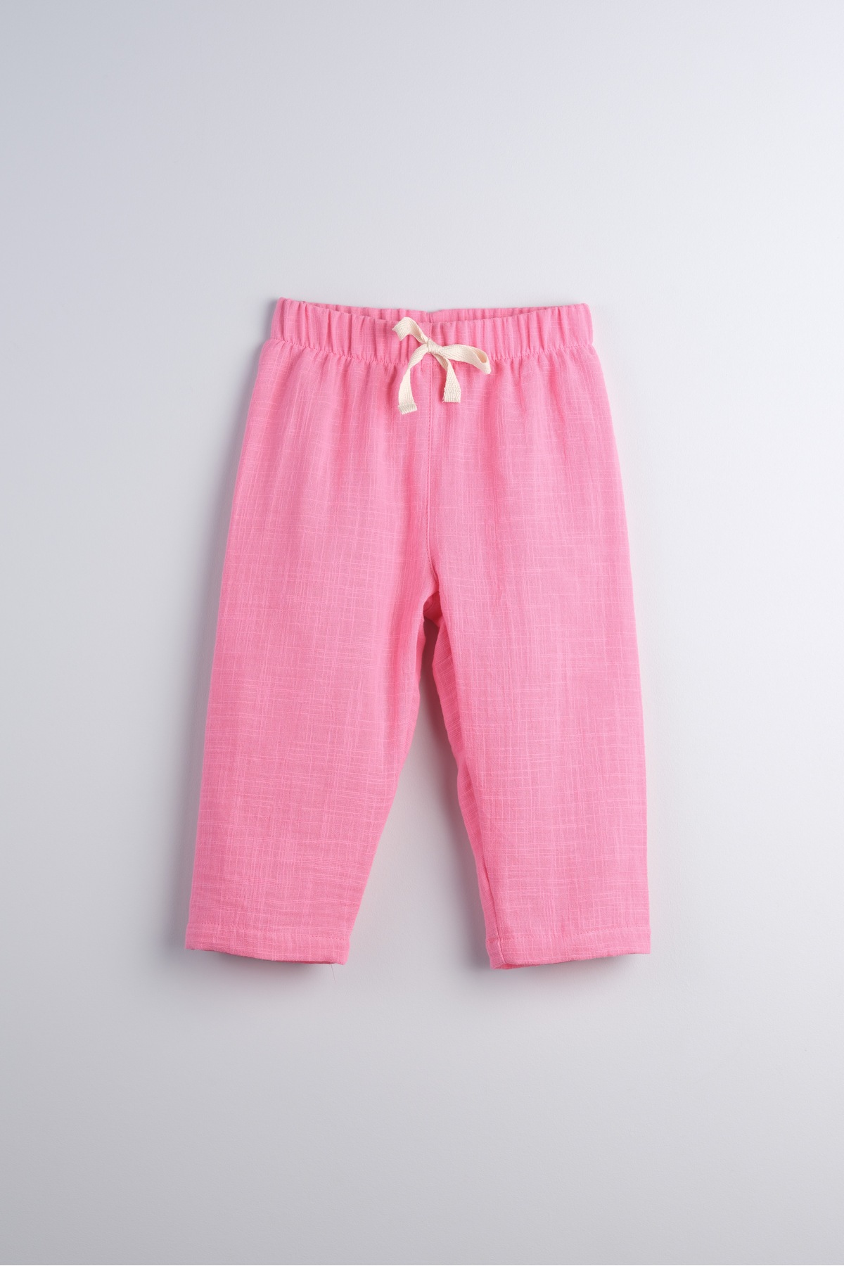Flamed Muslin Loose Fit Children's Pants 100% Cotton
